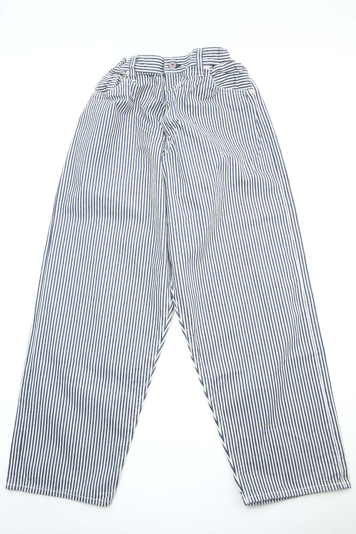 GRAPH ZERO Easy 5-Pocket Pants Herringbone Stripe - Image 1 of 10