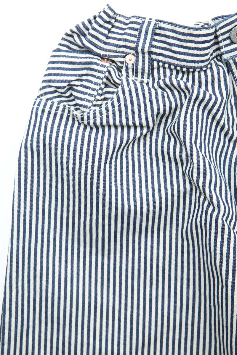 GRAPH ZERO Easy 5-Pocket Pants Herringbone Stripe
