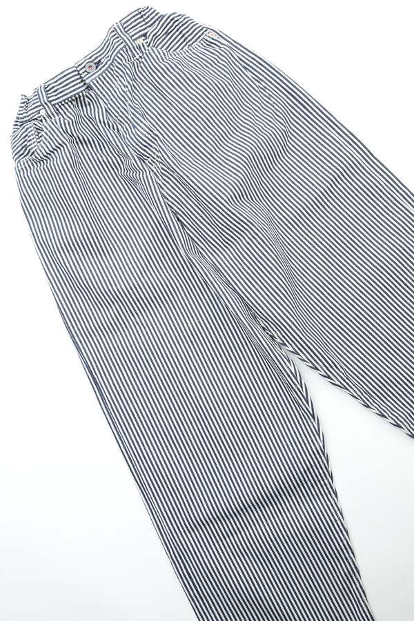 GRAPH ZERO Easy 5-Pocket Pants Herringbone Stripe