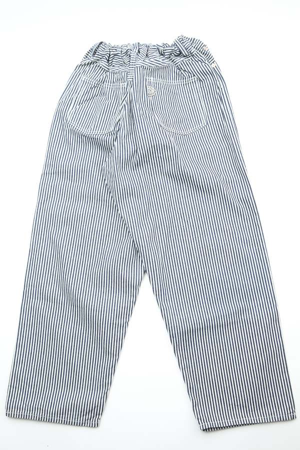 GRAPH ZERO Easy 5-Pocket Pants Herringbone Stripe
