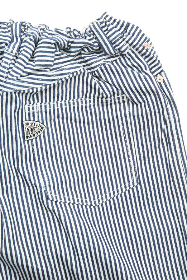 GRAPH ZERO Easy 5-Pocket Pants Herringbone Stripe