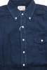 GRAPH ZERO Standard Button-Down L/S Shirt - Indigo - Thumbnail 2