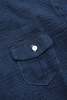 GRAPH ZERO Standard Button-Down L/S Shirt - Indigo - Thumbnail 4