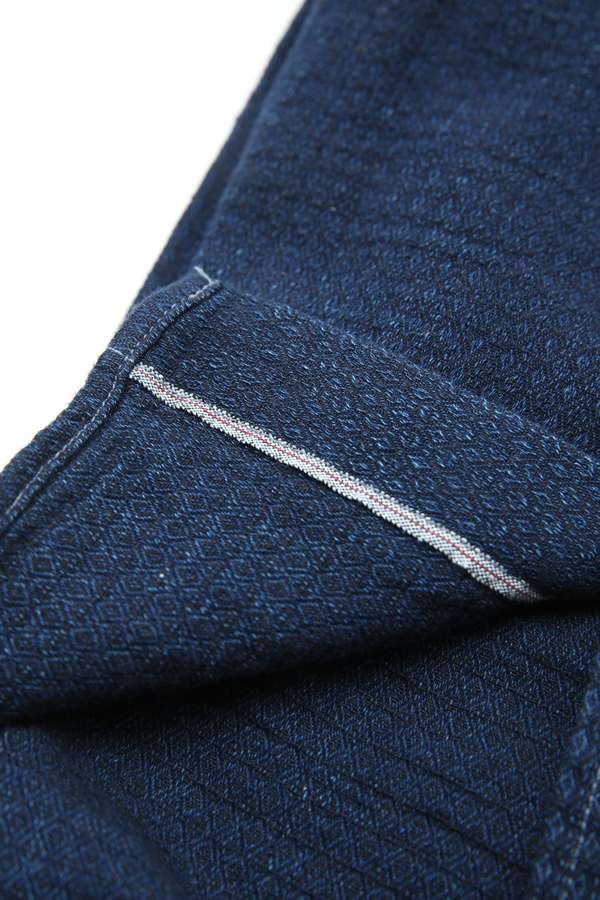 GRAPH ZERO Standard Button-Down L/S Shirt - Indigo