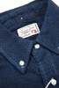 GRAPH ZERO Standard Button-Down L/S Shirt - Indigo - Thumbnail 8