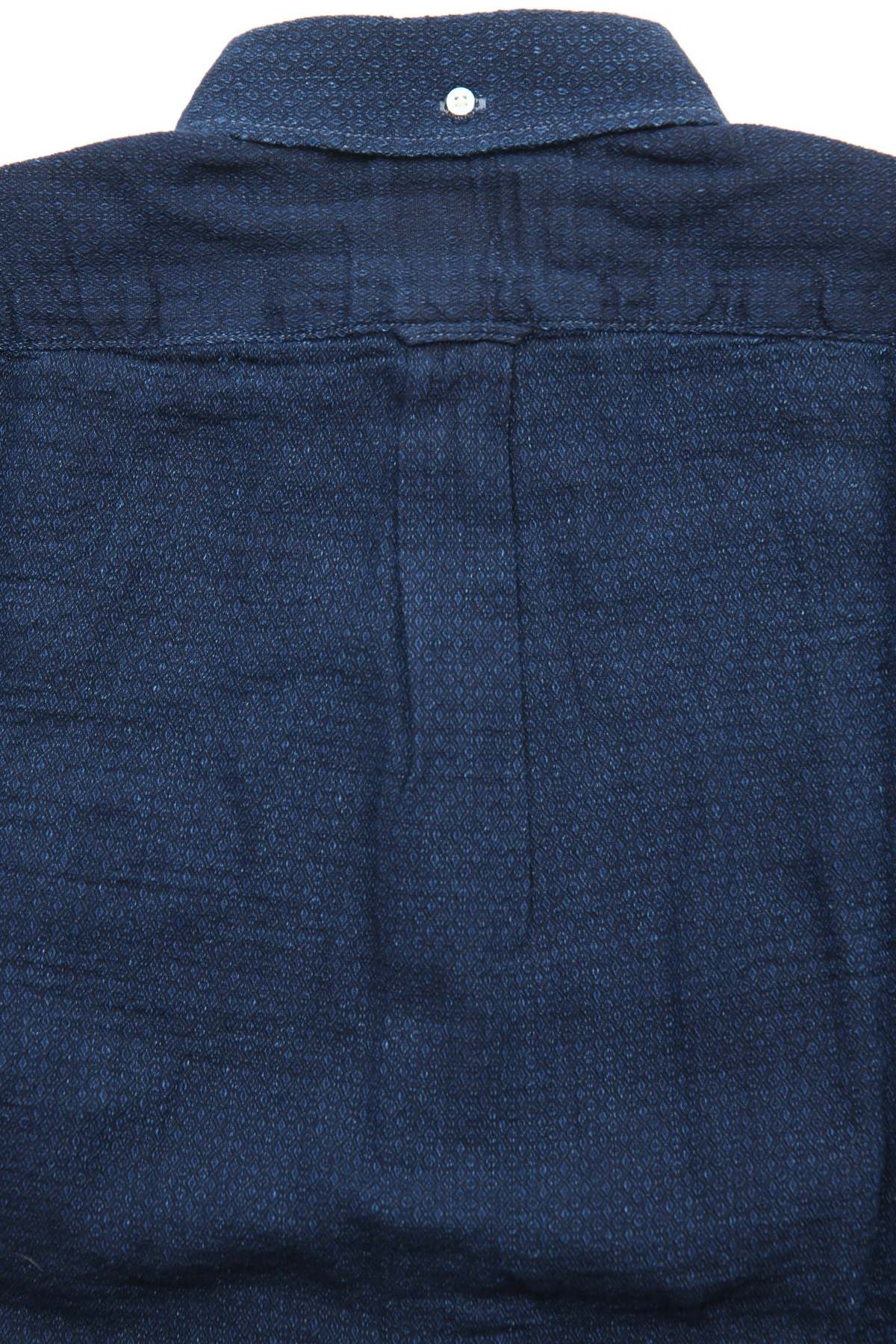 GRAPH ZERO Standard Button-Down L/S Shirt - Indigo - Image 9 of 11