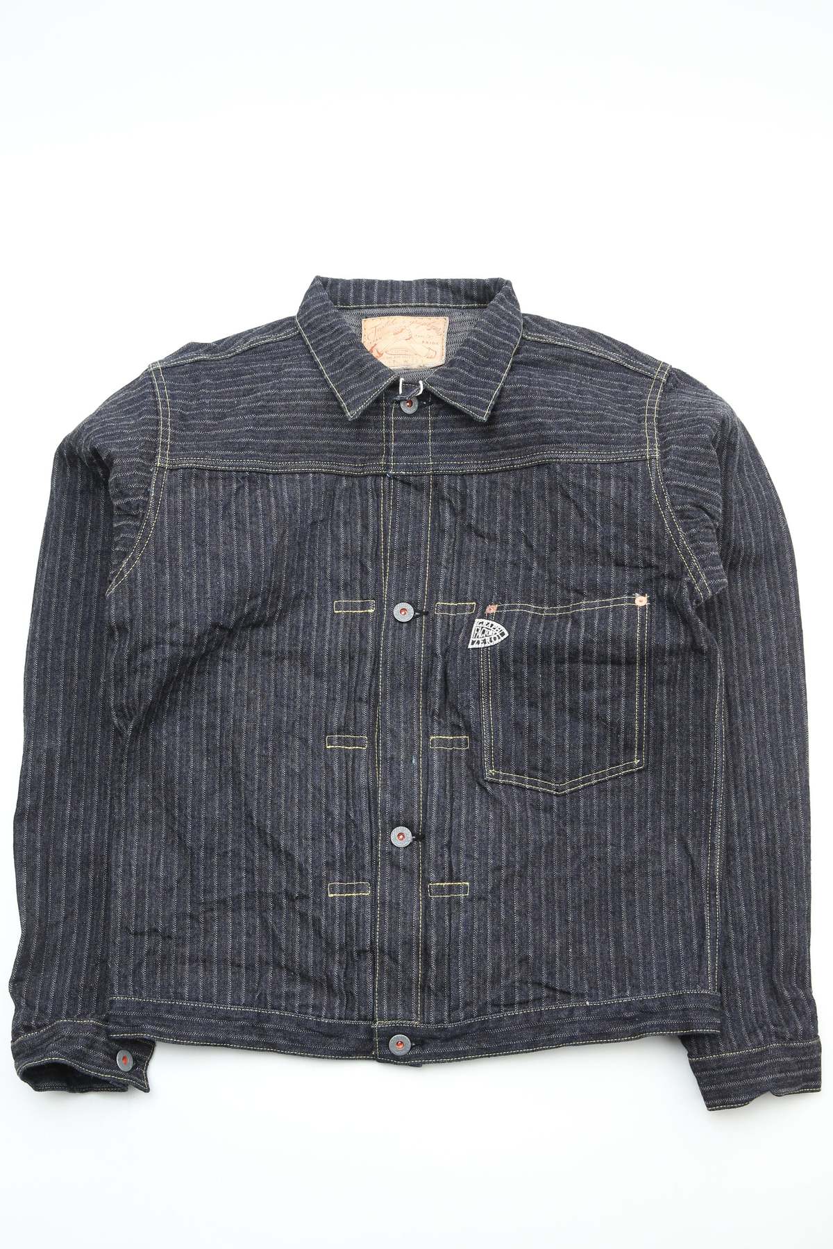 GRAPH ZERO WWII 1st Type 1 Jean Jacket - Needle Pull HB. ST (One Wash) - Image 1 of 17