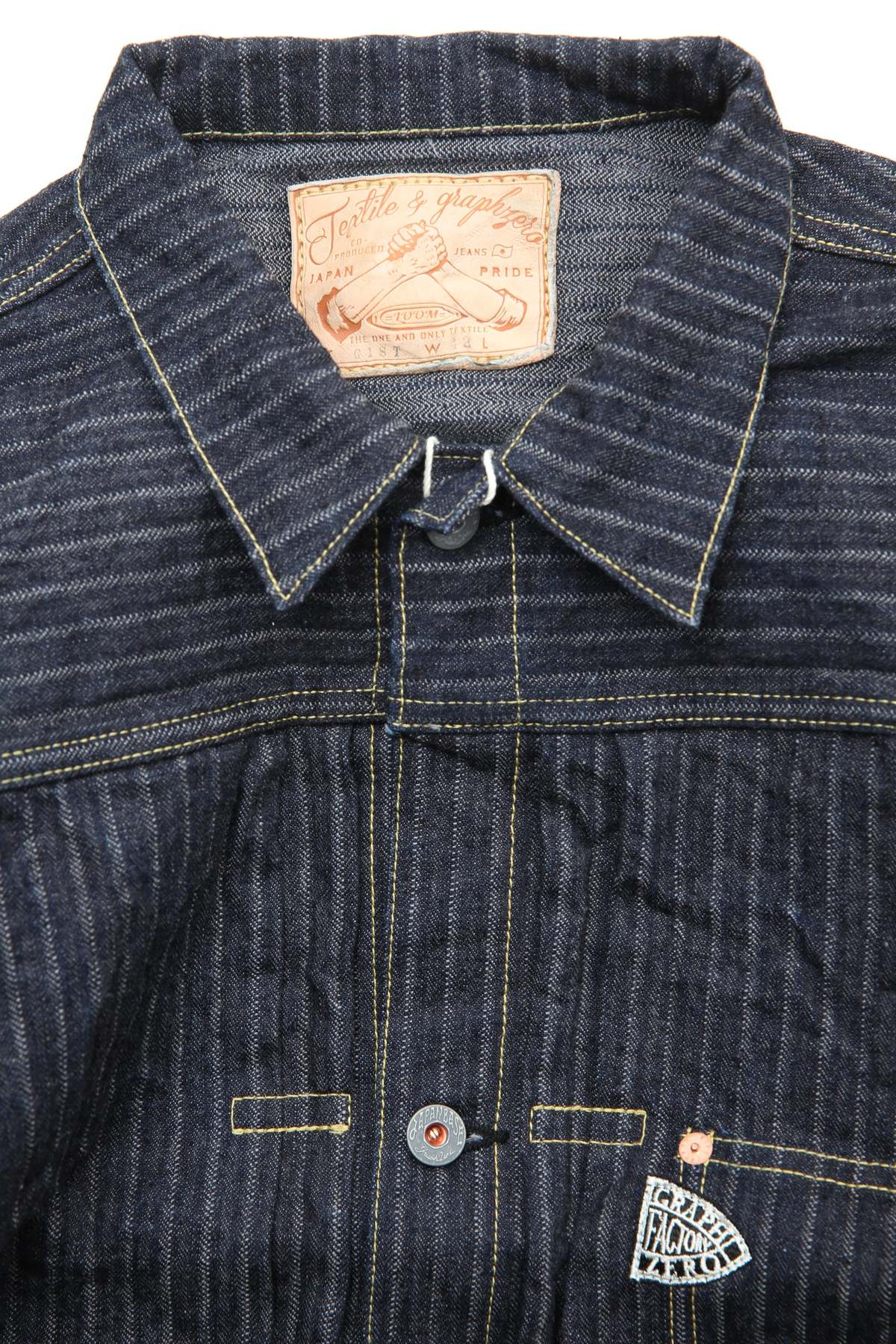 GRAPH ZERO WWII 1st Type 1 Jean Jacket - Needle Pull HB. ST (One Wash) - Image 2 of 17