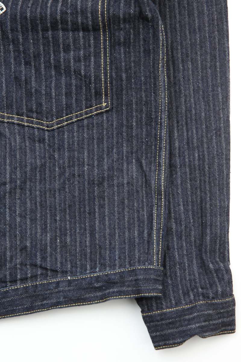 GRAPH ZERO WWII 1st Type 1 Jean Jacket - Needle Pull HB. ST (One Wash)