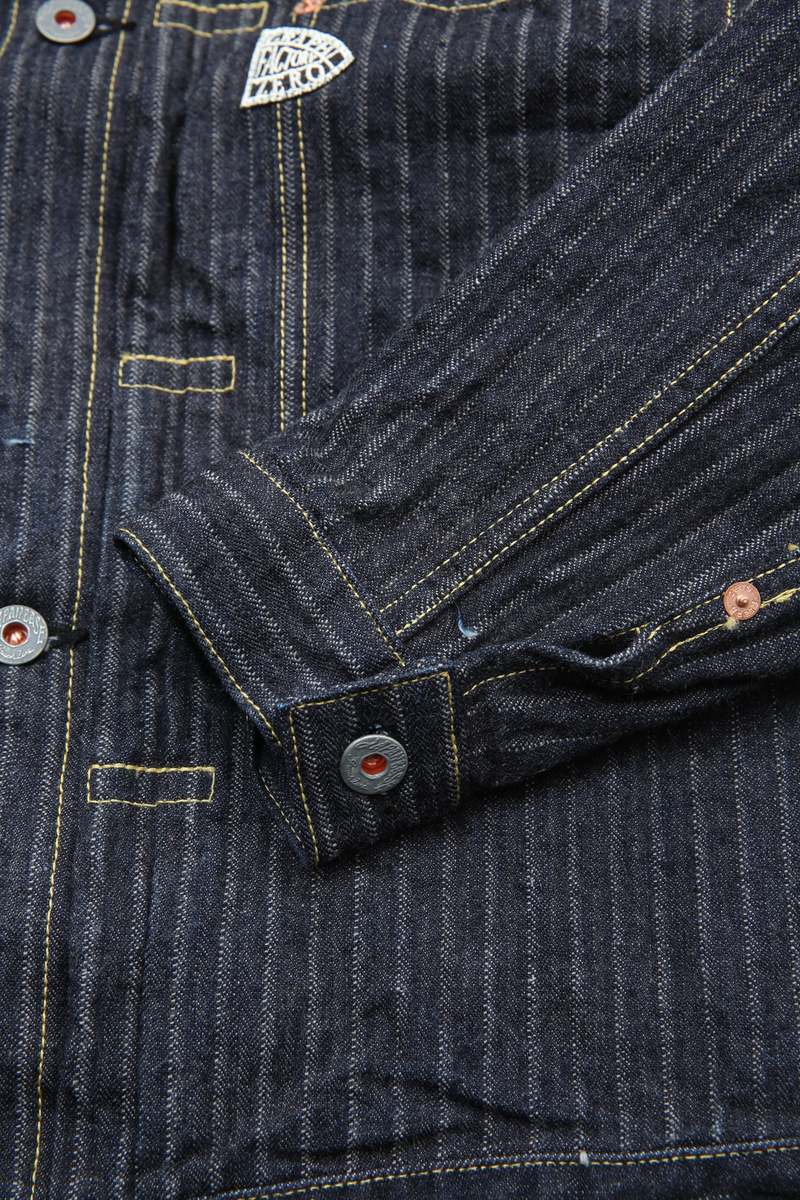 GRAPH ZERO WWII 1st Type 1 Jean Jacket - Needle Pull HB. ST (One Wash)
