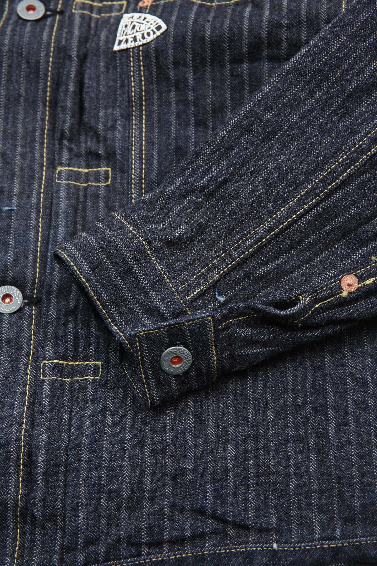 GRAPH ZERO WWII 1st Type 1 Jean Jacket - Needle Pull HB. ST (One Wash) - Image 4 of 17
