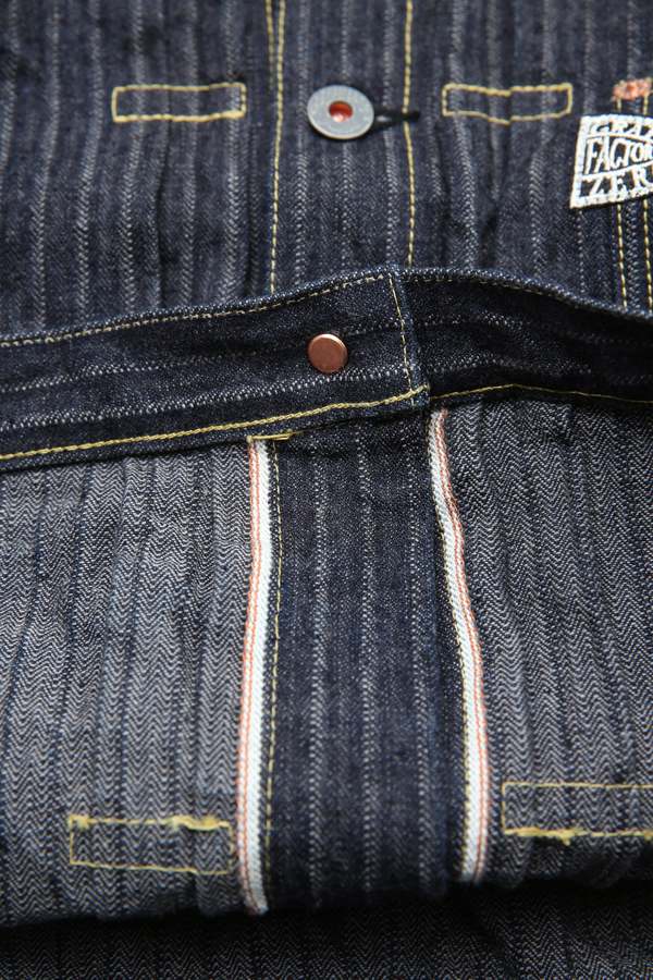 GRAPH ZERO WWII 1st Type 1 Jean Jacket - Needle Pull HB. ST (One Wash)