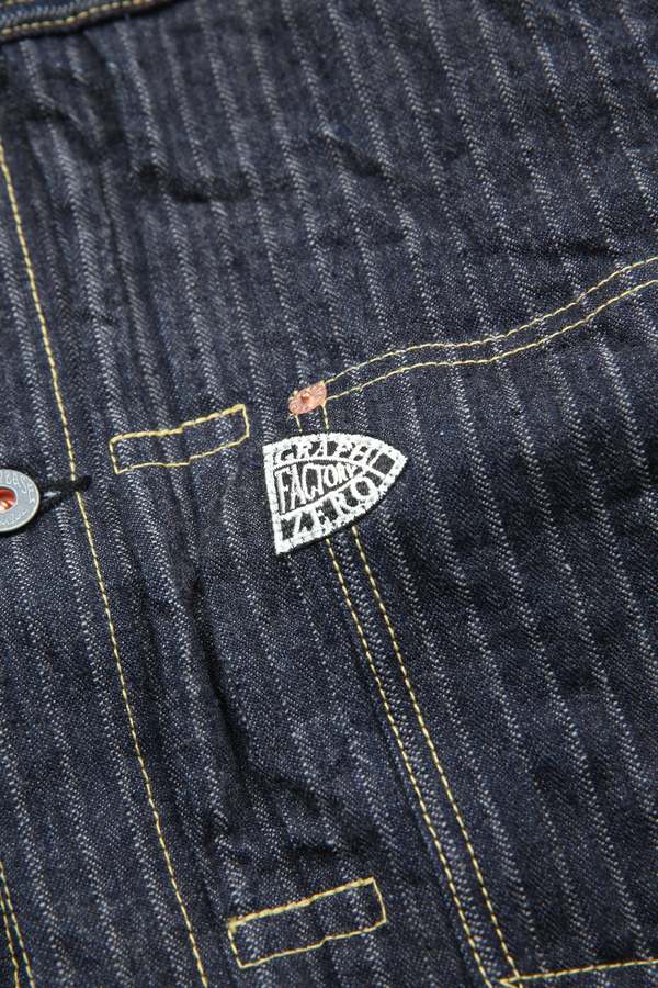 GRAPH ZERO WWII 1st Type 1 Jean Jacket - Needle Pull HB. ST (One Wash)