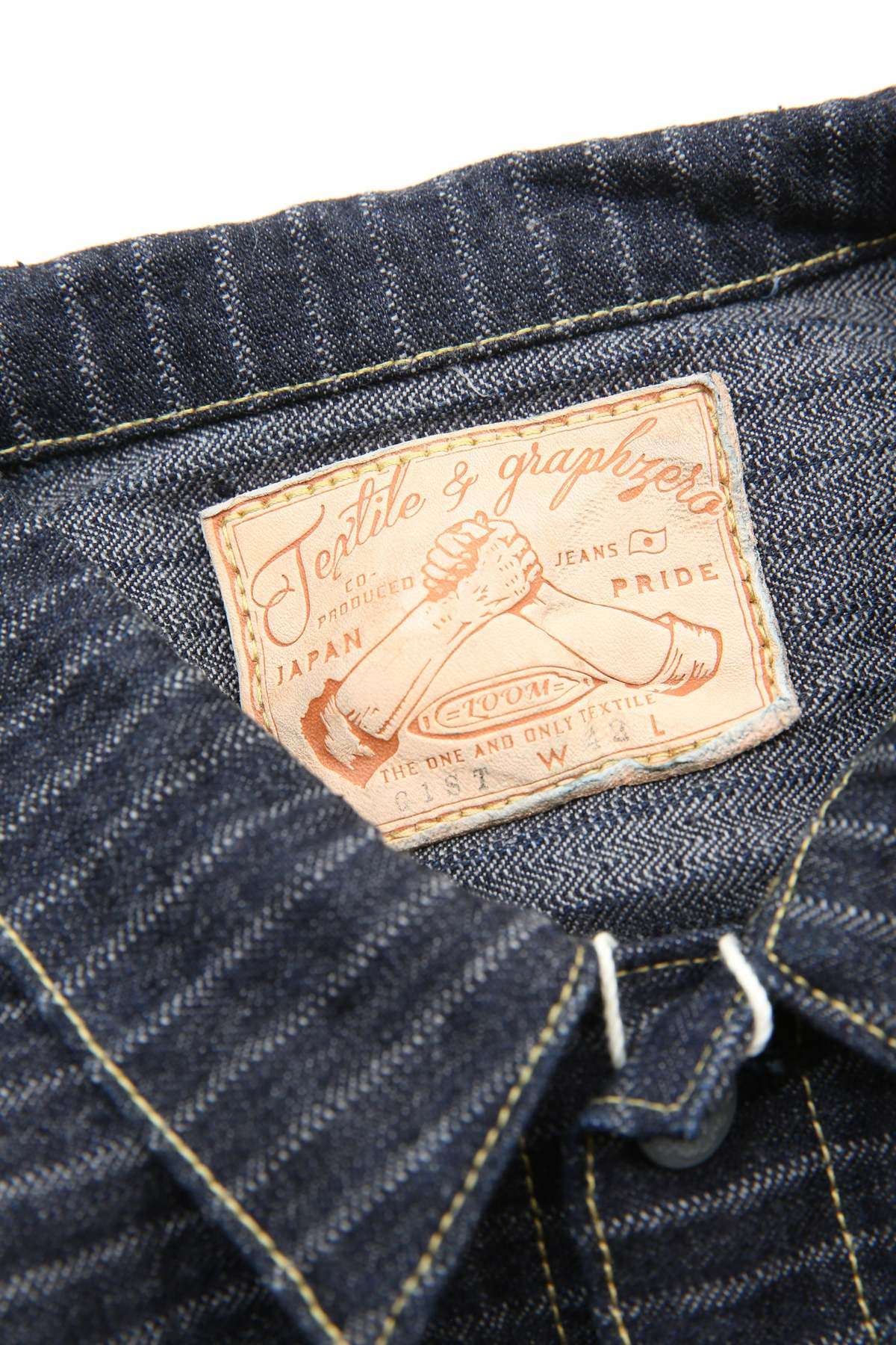 GRAPH ZERO WWII 1st Type 1 Jean Jacket - Needle Pull HB. ST (One Wash) - Image 7 of 17