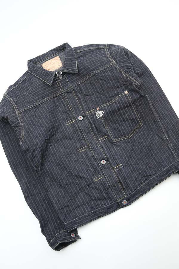 GRAPH ZERO WWII 1st Type 1 Jean Jacket - Needle Pull HB. ST (One Wash)