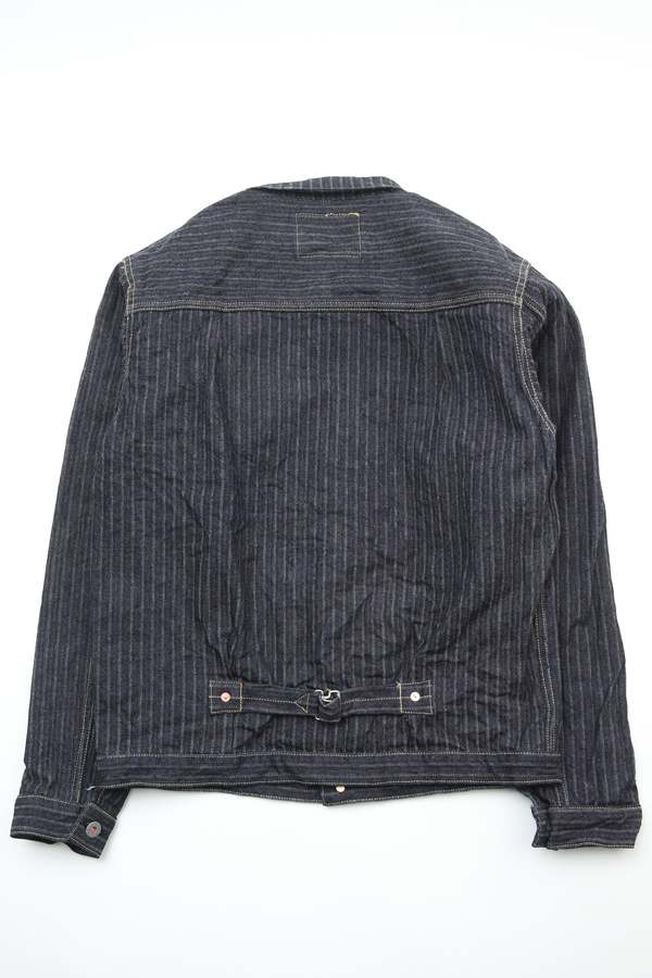 GRAPH ZERO WWII 1st Type 1 Jean Jacket - Needle Pull HB. ST (One Wash)