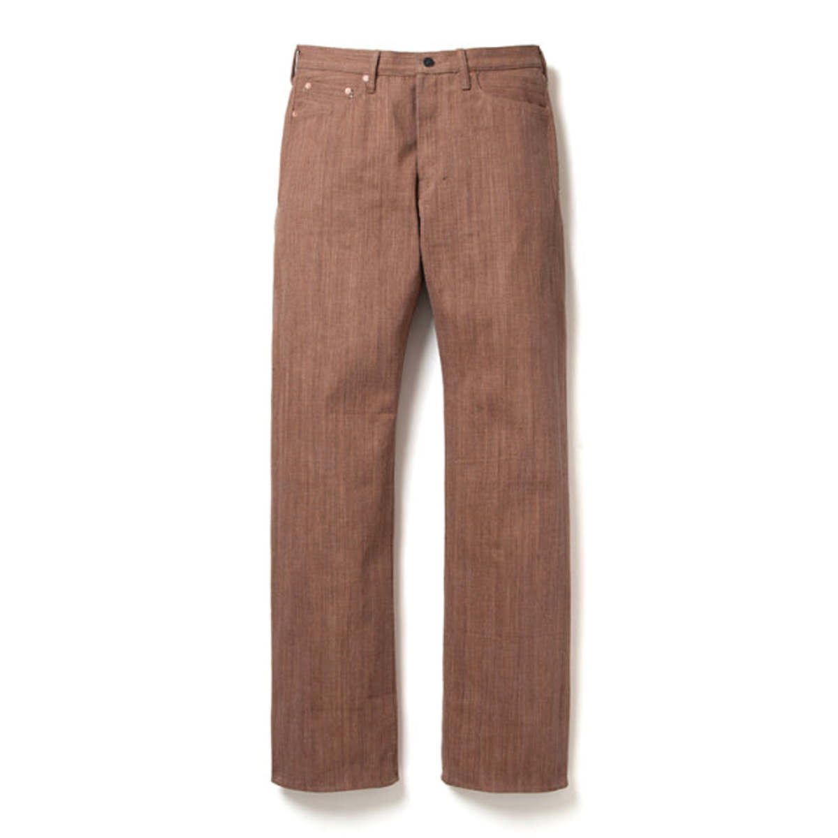 Studio D'Artisan [SP-110S] "Kaki-Kyoku" 45th Anniversary 16oz Kakishibu Selvedge Denim Jeans - Image 3 of 10