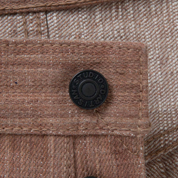 Studio D'Artisan [SP-110S] "Kaki-Kyoku" 45th Anniversary 16oz Kakishibu Selvedge Denim Jeans