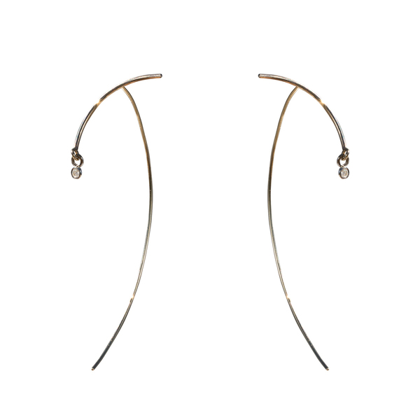 Tara 4779 Arc Stabile Earrings - Diamond