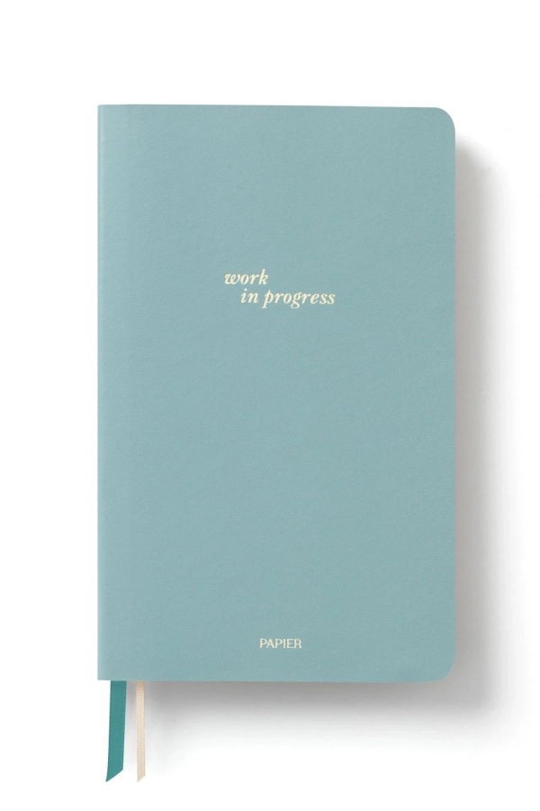 Papier Work in Progress Lined Notebook
