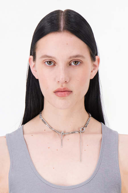 Justine Clenquet Holly Necklace - Silver | Garmentory