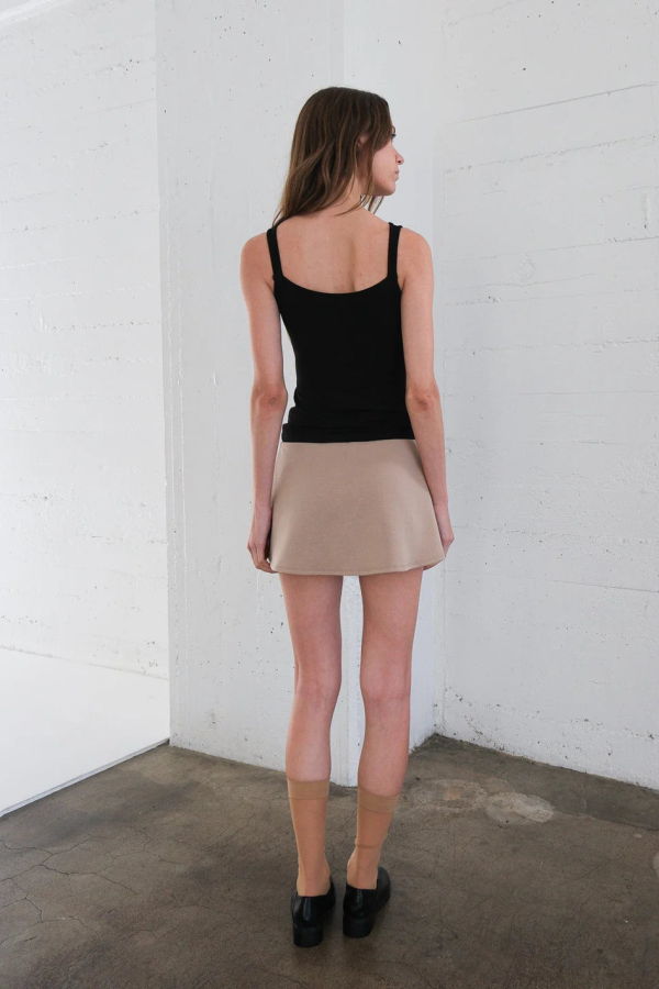 Geel Aria Mini Skirt With Built-In Shorts