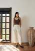 First Rite Crop Pointelle Scoop Tank - Thumbnail 4