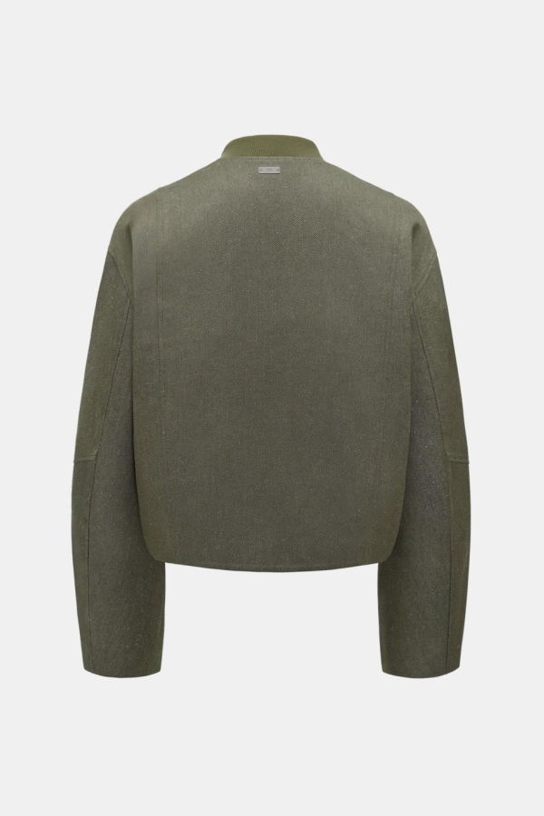 Team Wang Reset Zip-Up Jacket - Dark Moss Green