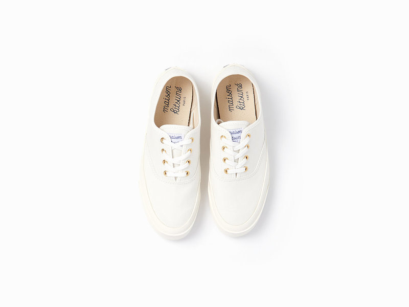 Maison Kitsuné Tennis Shoes - White | Garmentory