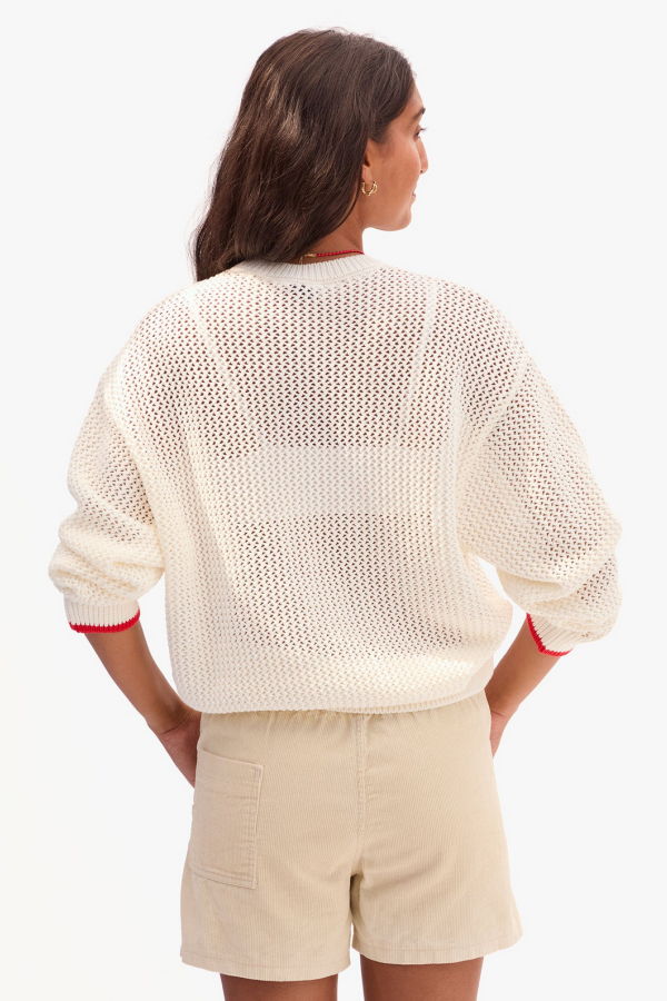 Clare V. Corinne Pullover Top