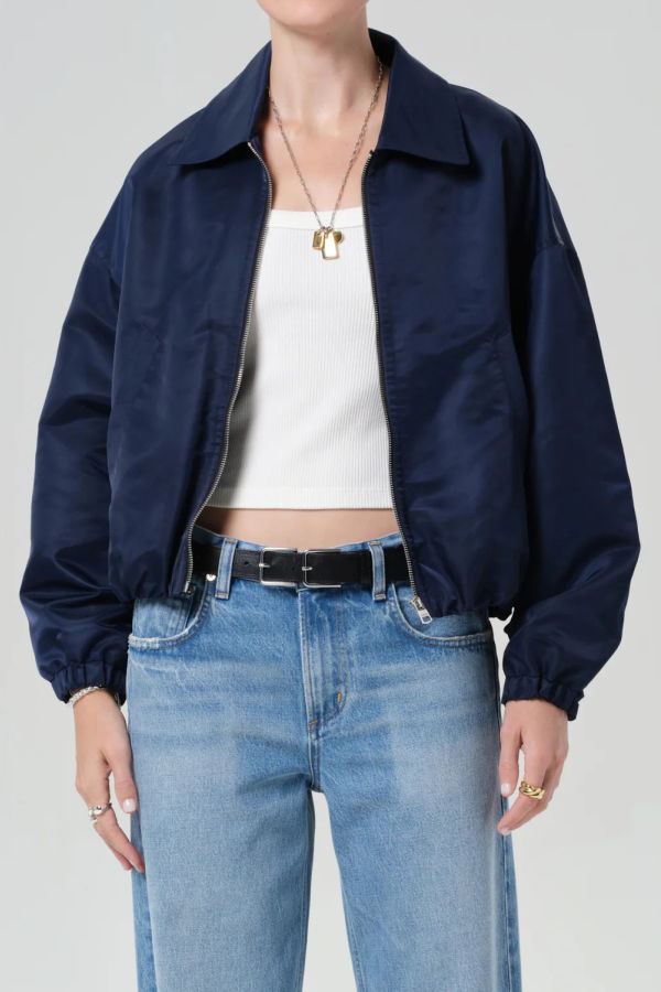 Citizens of Humanity Bubble Hem Bomber Jacket