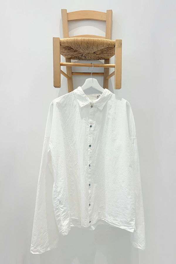 Album di Famiglia TC Collar Shirt - White