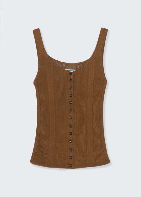 トップス palomawool CANETE TOP Paloma Wool Canete Top - Brown | Garmentory