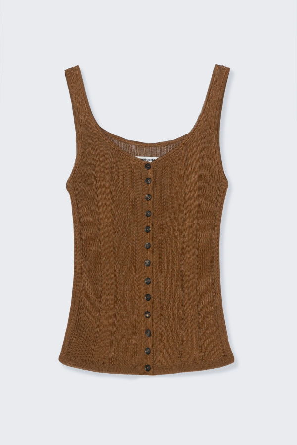 Cordera Ribbed Tank Top
