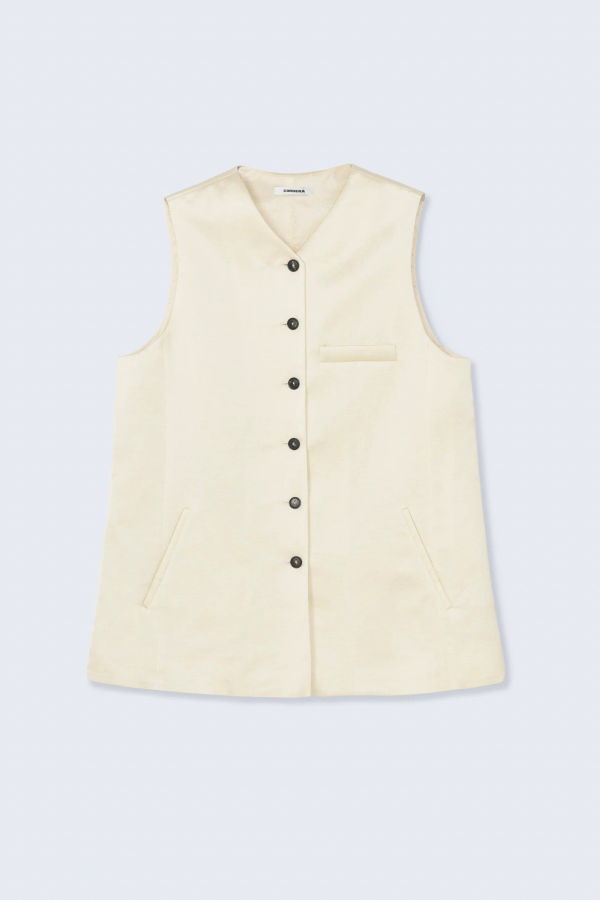 Cordera Satin Tailored Vest