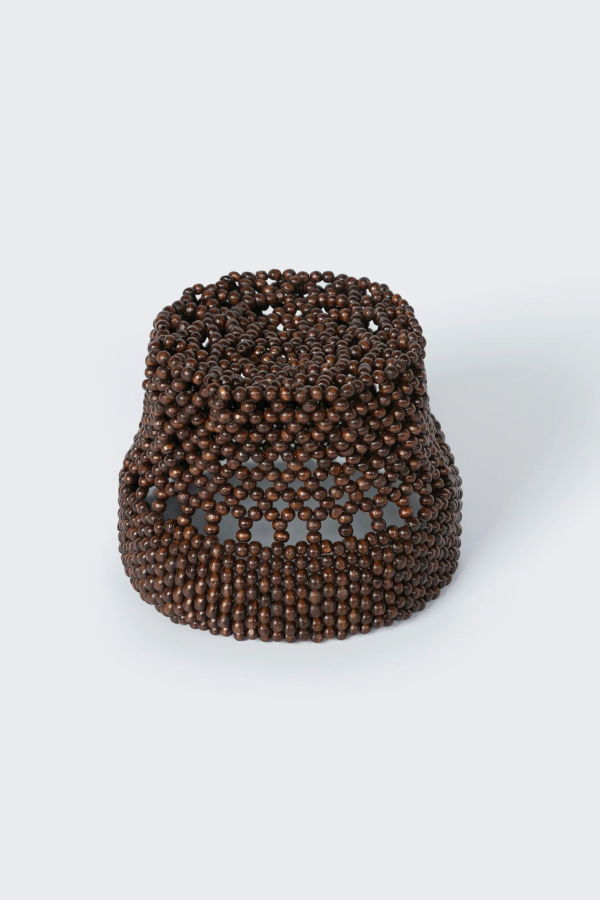 Cordera Wooden Beads Bucket Hat