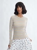 Eliza Faulkner Jamie Striped Top - Thumbnail 1