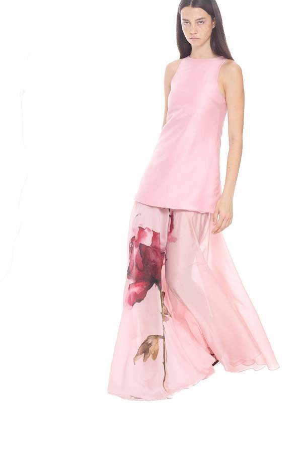 marques almeida pink dress Marques'Almeida Cinched Pleated Mini Dress | Pink | Size 8
