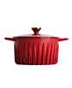 Fireup Cookware Limited Rapid Heat Enameled Cast Iron 5.5-Quart Dutch Oven - Rosso Red - Thumbnail 1