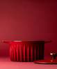 Fireup Cookware Limited Rapid Heat Enameled Cast Iron 5.5-Quart Dutch Oven - Rosso Red - Thumbnail 2