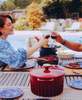 Fireup Cookware Limited Rapid Heat Enameled Cast Iron 5.5-Quart Dutch Oven - Rosso Red - Thumbnail 3