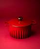 Fireup Cookware Limited Rapid Heat Enameled Cast Iron 5.5-Quart Dutch Oven - Rosso Red - Thumbnail 4