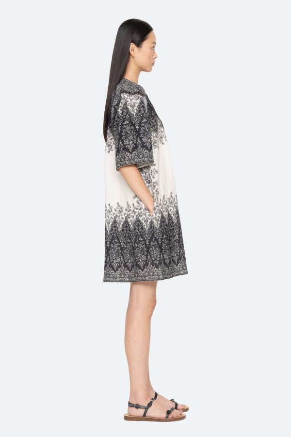 Sea NY Hedra Print Mini Dress