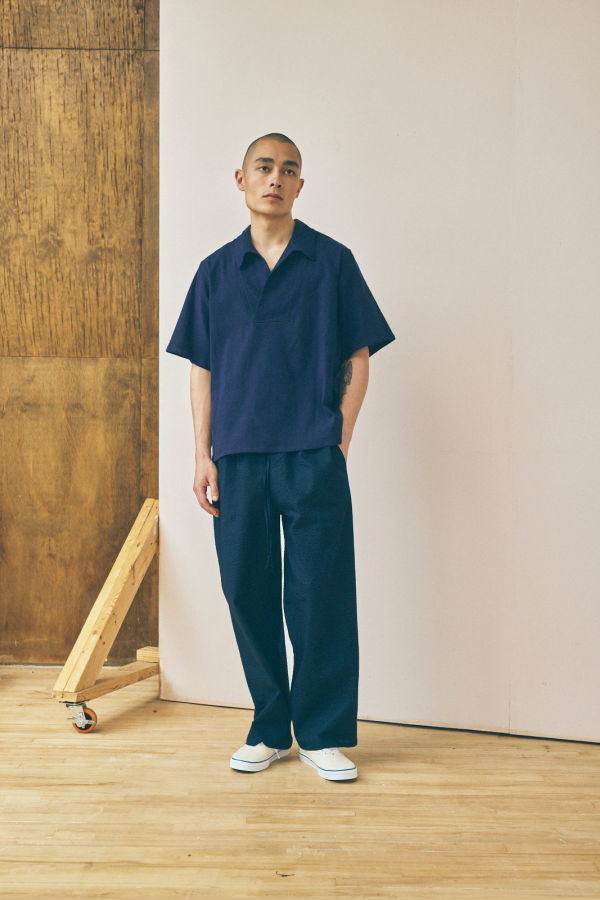 Devlyn Van Loon Lapped Collar Shirt