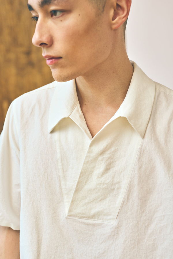 Devlyn Van Loon Lapped Collar Shirt