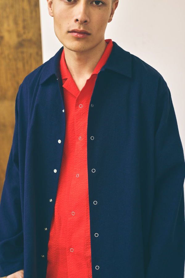 Devlyn Van Loon Oversized Snap Shirt