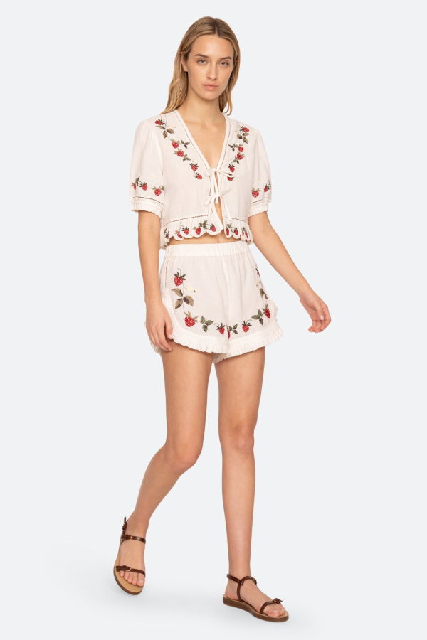 Sea NY Bindi Shorts - Cream