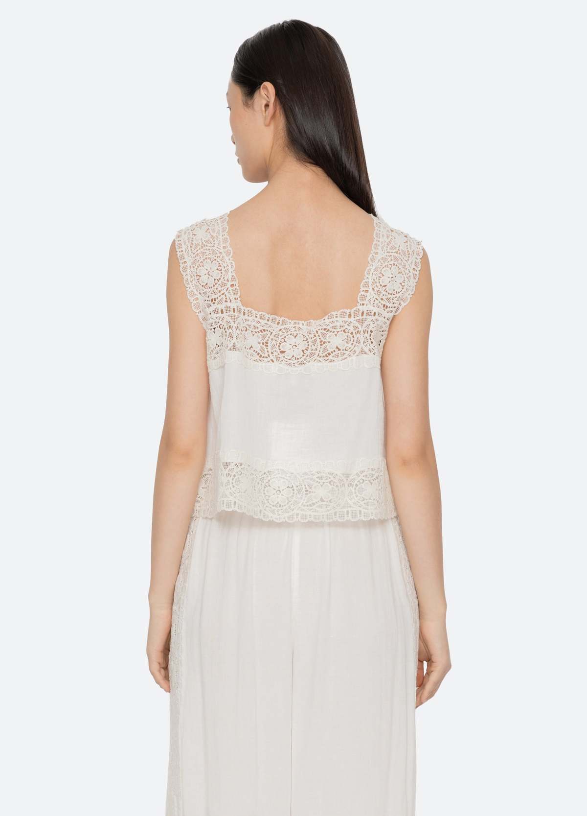 Sea NY Gardener Tank - Cream - Image 3 of 6