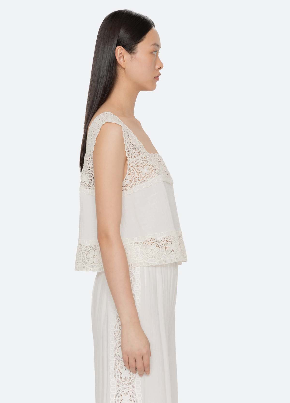 Sea NY Gardener Tank - Cream - Image 4 of 6
