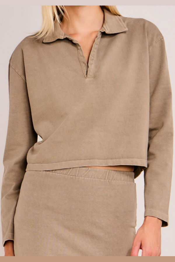 Mantra Penny Top - Gray